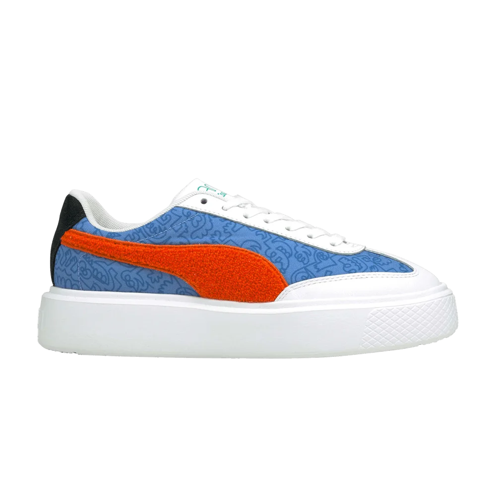 Кроссовки Puma Mr. Doodle x Wmns Oslo Maja 'Ultramarine American Beauty'