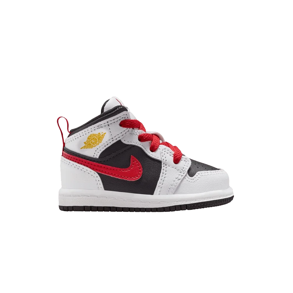 Krossovki-Air-Jordan-1-Mid-TD-Black-White-Speed-Red