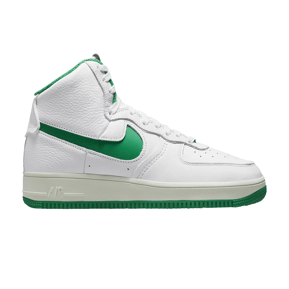 Кроссовки Nike Wmns Air Force 1 High Sculpt 'White Stadium Green'