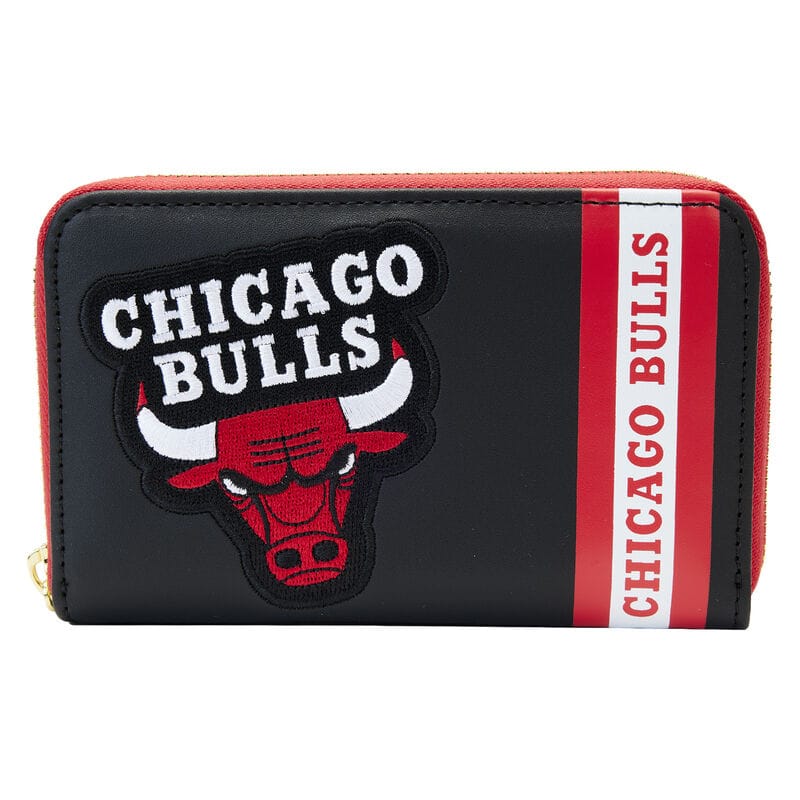 Кошелёк NBA Chicago Bulls Patch Icons Zip Around Wallet