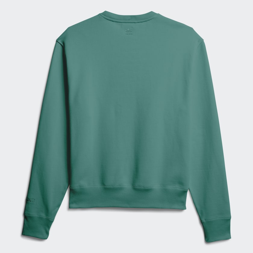 Свитшот adidas Pharrell Williams Basics Crewneck Sweatshirt True Green