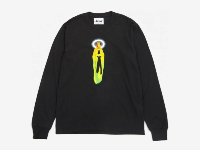 Футболка Awake Mother Mary L/S Tee Black
