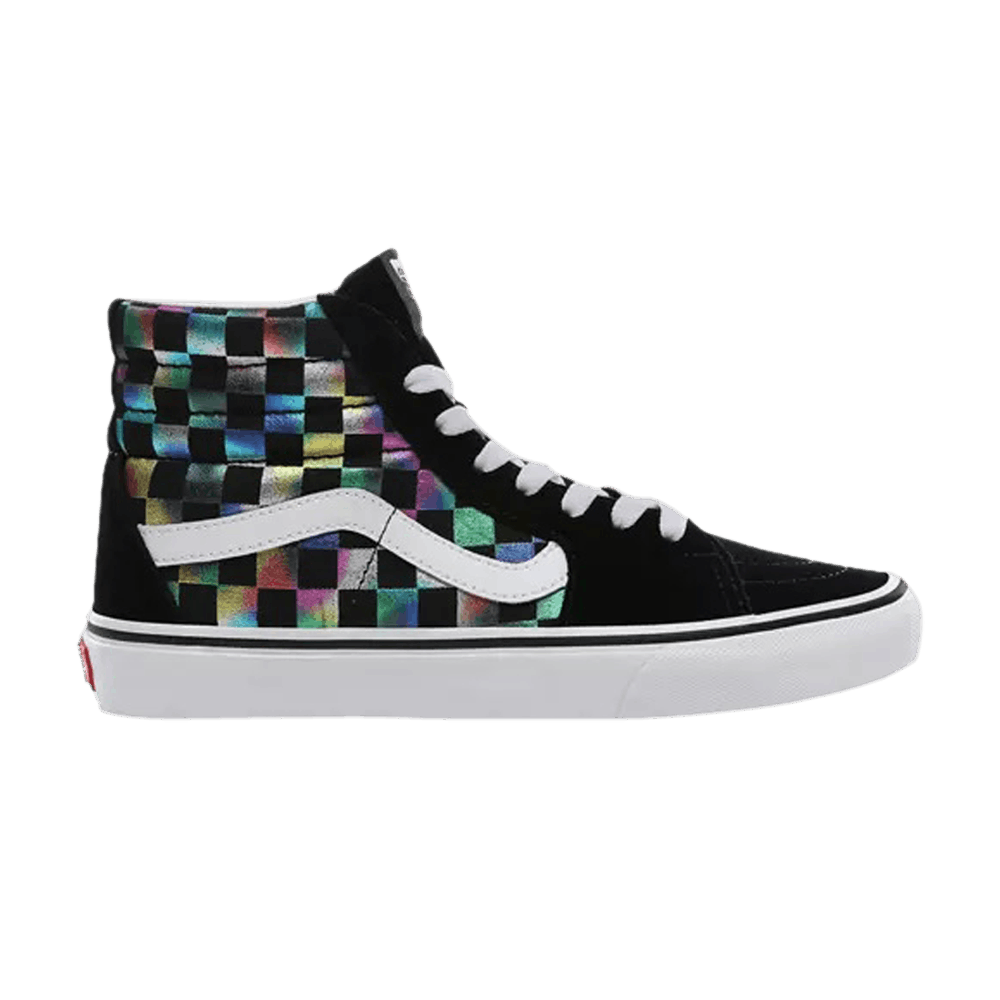 Кроссовки Vans Wmns Sk8-Hi 'Iridescent Checkerboard'