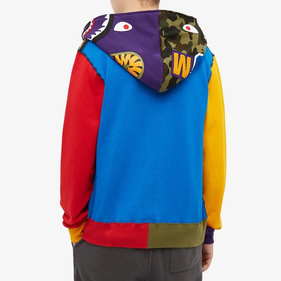 BAPE-1st-Camo-Crazy-Shark-Full-Zip-Hoodie-Multi-7