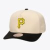 Mitchell-Ness-Cream-Pittsburgh-Pirates-Overspray-Pro-Crown-Snapback-Hat-100x100