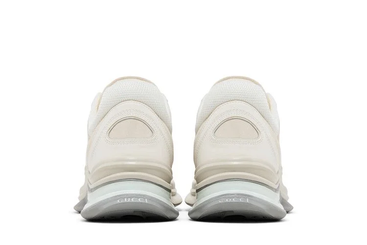 Кроссовки Gucci Run Sneaker 'White Suede'