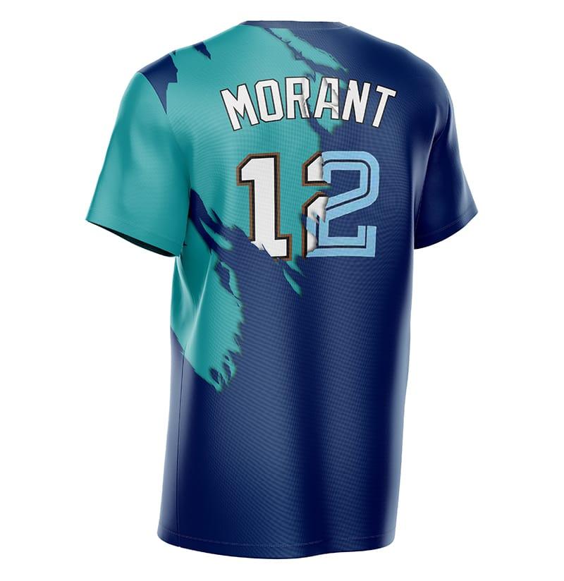 Футболка DPOY Grizzlies Morant Tear Fast dry T-shirt