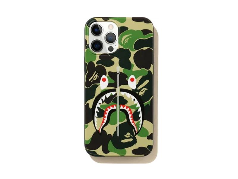 Защитный чехол BAPE ABC Camo Shark iPhone 12 Pro Max Case Green