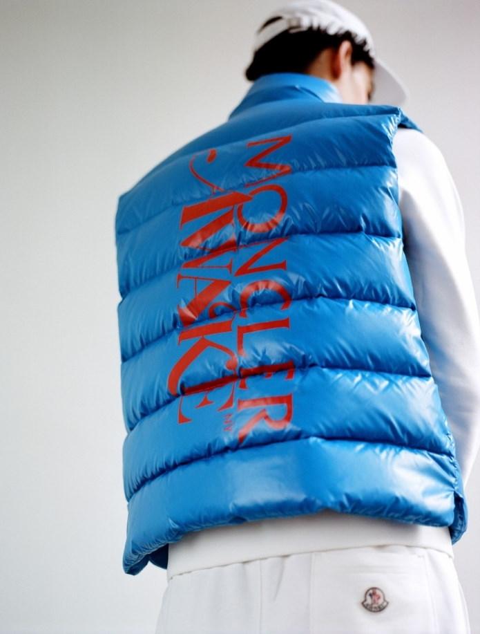 Жилет Awake x Moncler Parker Gilet Puffer Vest Blue