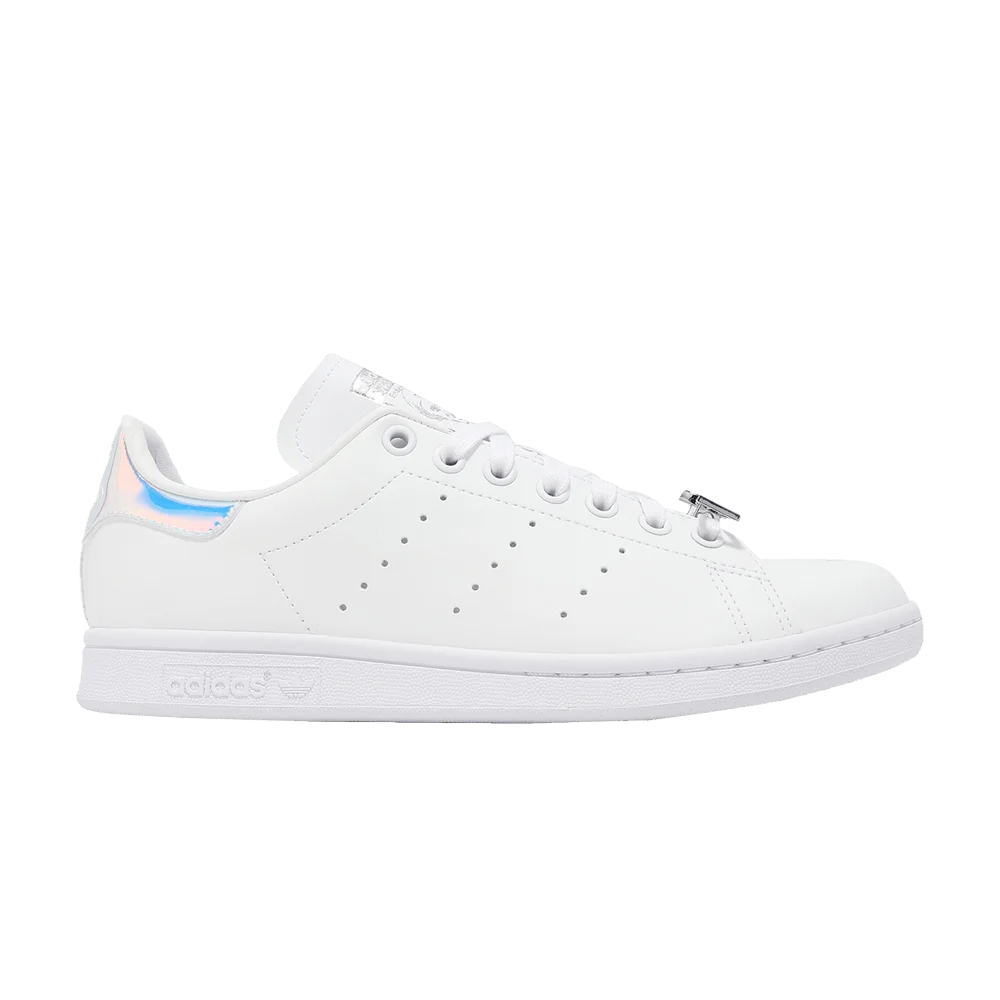 Кроссовки Adidas Stan Smith J 'White Silver Iridescent'