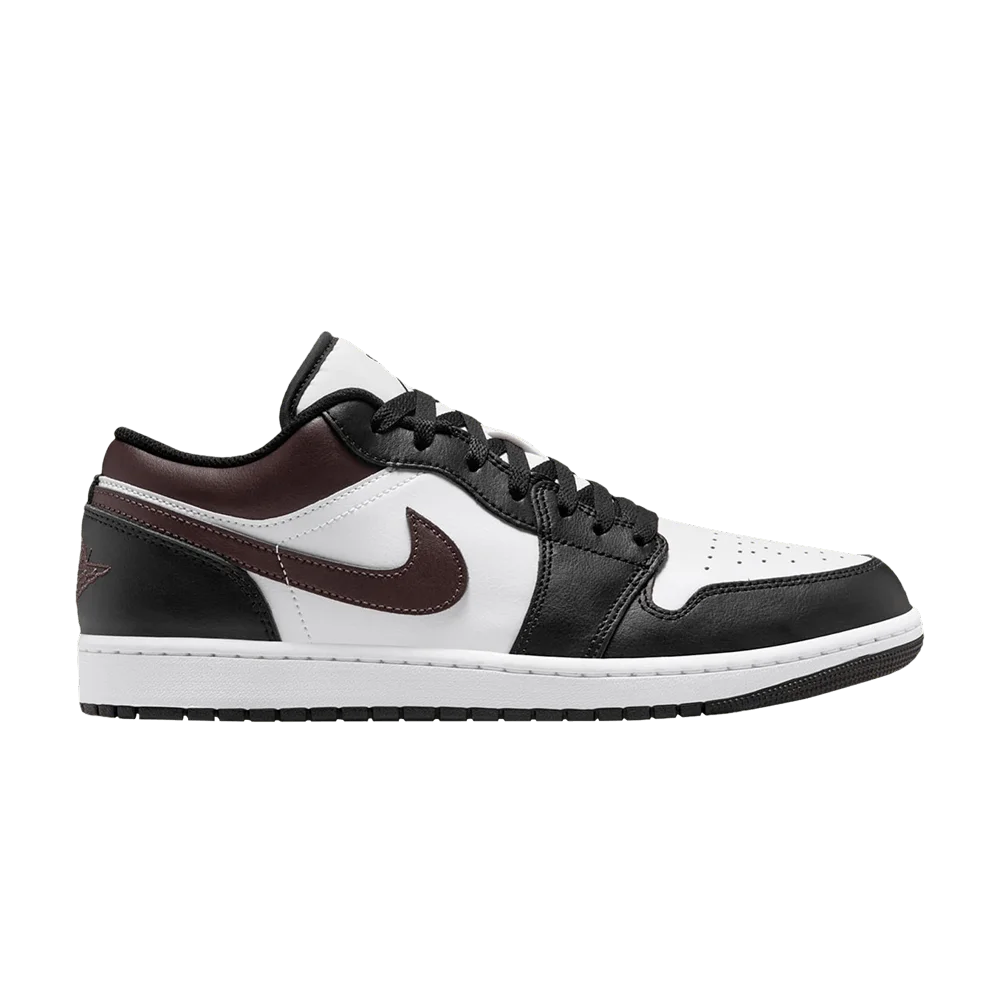 Krossovki-Air-Jordan-1-Low-Black-Brown