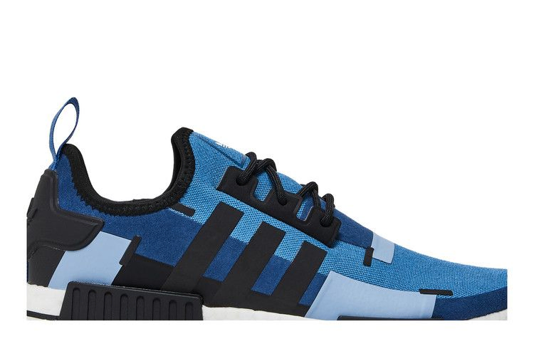 Кроссовки Pharrell x adidas NMD_R1 'Focus Blue'