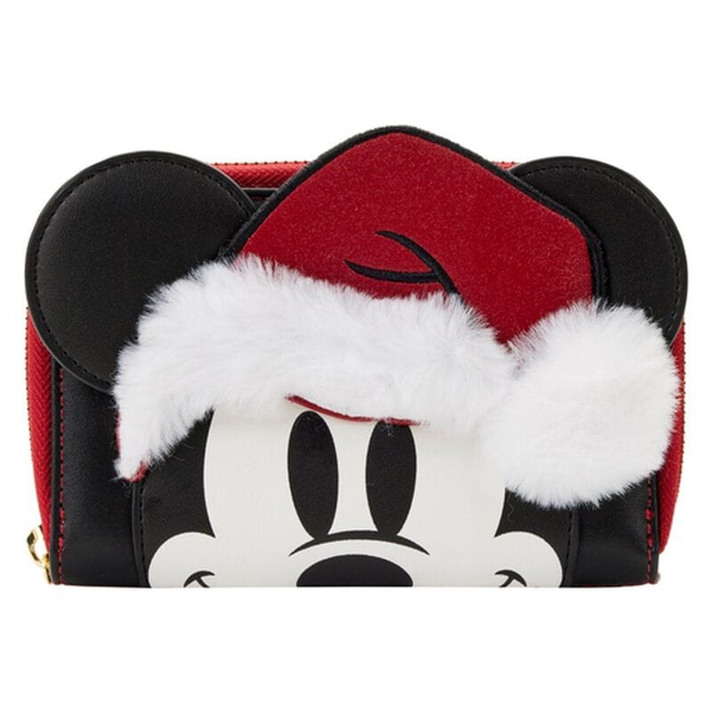 Кошелёк Glitter Mickey Mouse Santa Zip Around Wallet