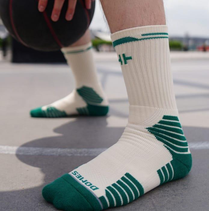 Спортивные носки Ehot Domes Green-Beige Socks