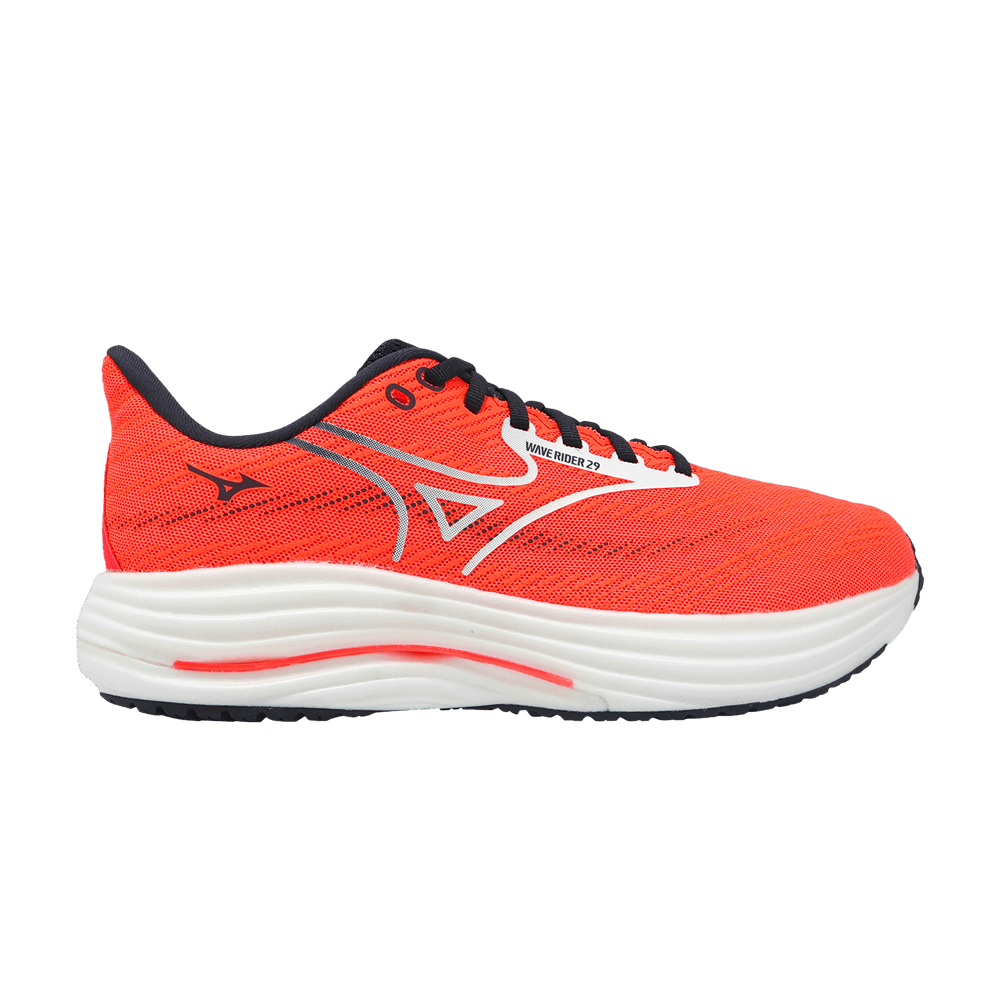 Кроссовки Mizuno Wave Rider 29 Super Wide 'Red Navy'