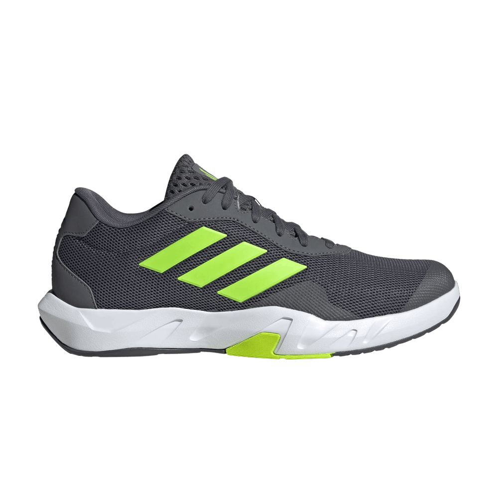 Кроссовки Adidas Amplimove 'Grey Lucid Lemon'