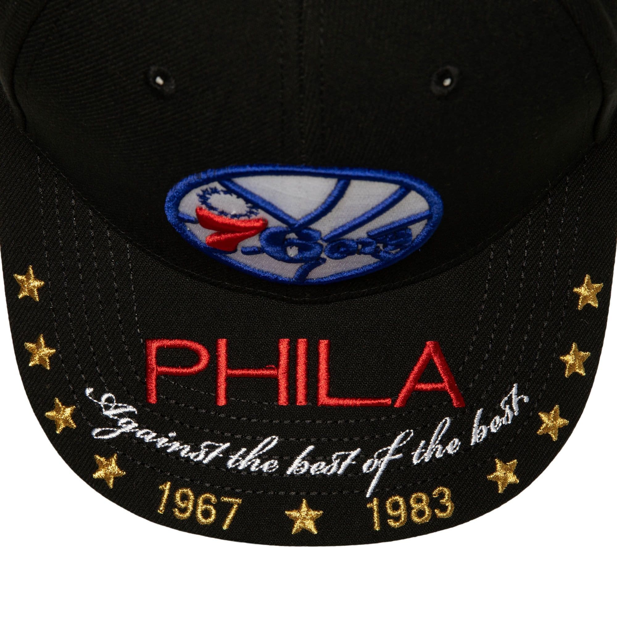 Бейсболка Mitchell & Ness Against The Best Pro Snapback HWC Philadelphia 76ers