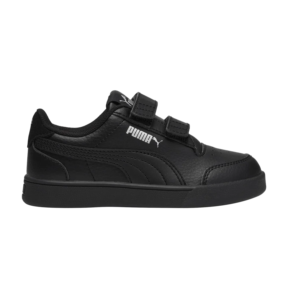Кроссовки Puma Shuffle Velcro Little Kid 'Black Silver'