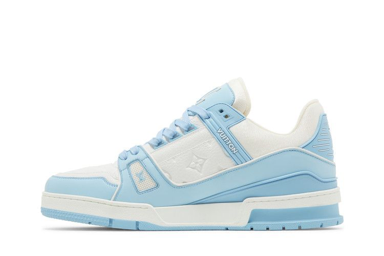 Кроссовки Louis Vuitton Trainer 'Sky Blue'