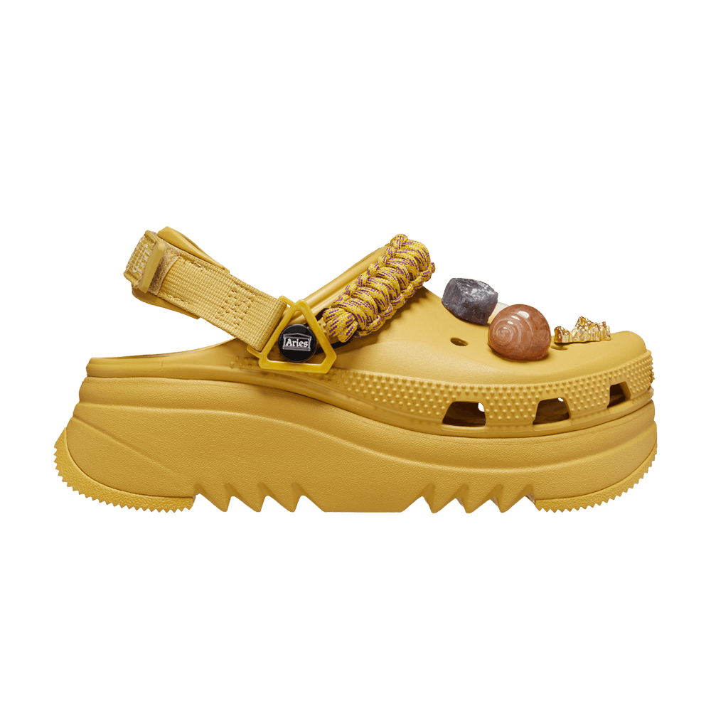 Кроссовки Aries x Crocs Classic Hiker Xscape Clog 'Desert Grass'