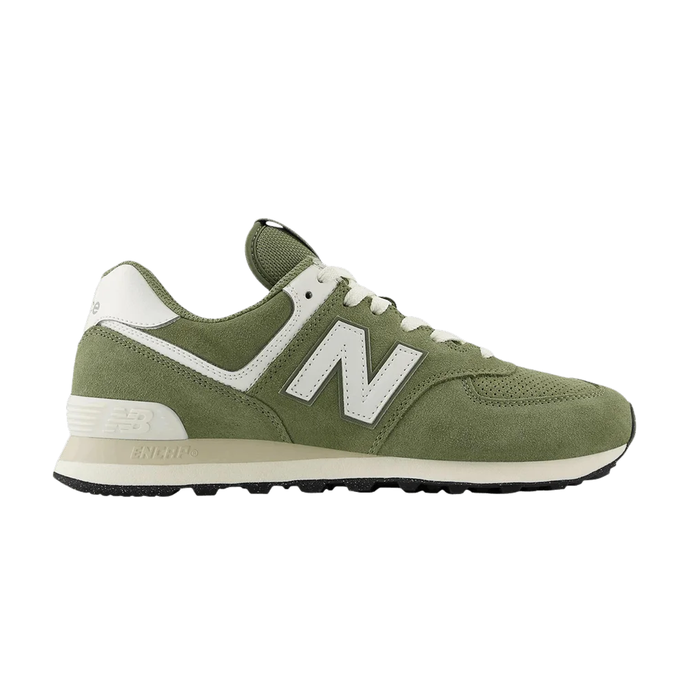 Krossovki-New-Balance-574-Dark-Olivine-Sea-Salt