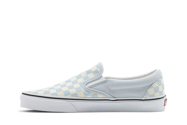 Кроссовки Vans Classic Slip-On 'Checkerboard - Ballad Blue'