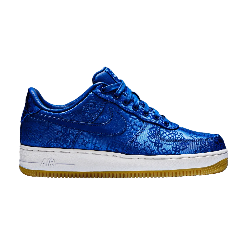 Кроссовки CLOT x Nike Air Force 1 PRM 'Royal Silk'