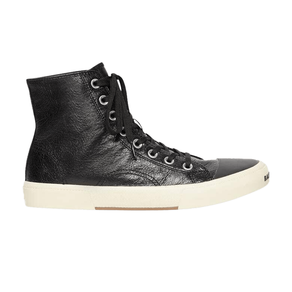 Кроссовки Balenciaga Paris High 'Black Arena Lambskin'