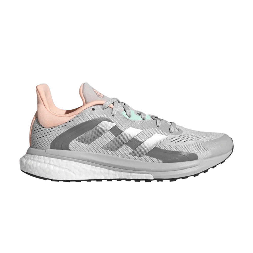 Кроссовки Adidas Wmns SolarGlide 4 ST 'Grey Silver Metallic'