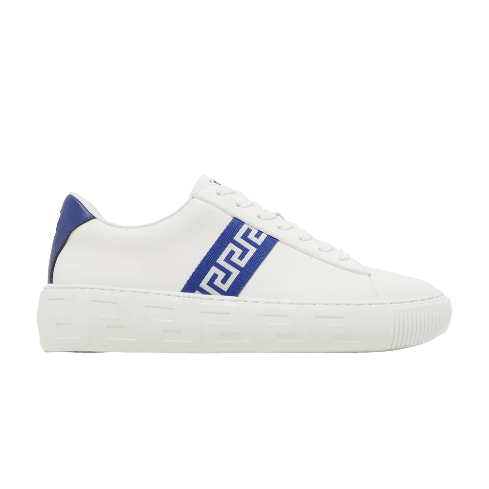 Krossovki-Versace-Greca-Sneaker-Blue-White