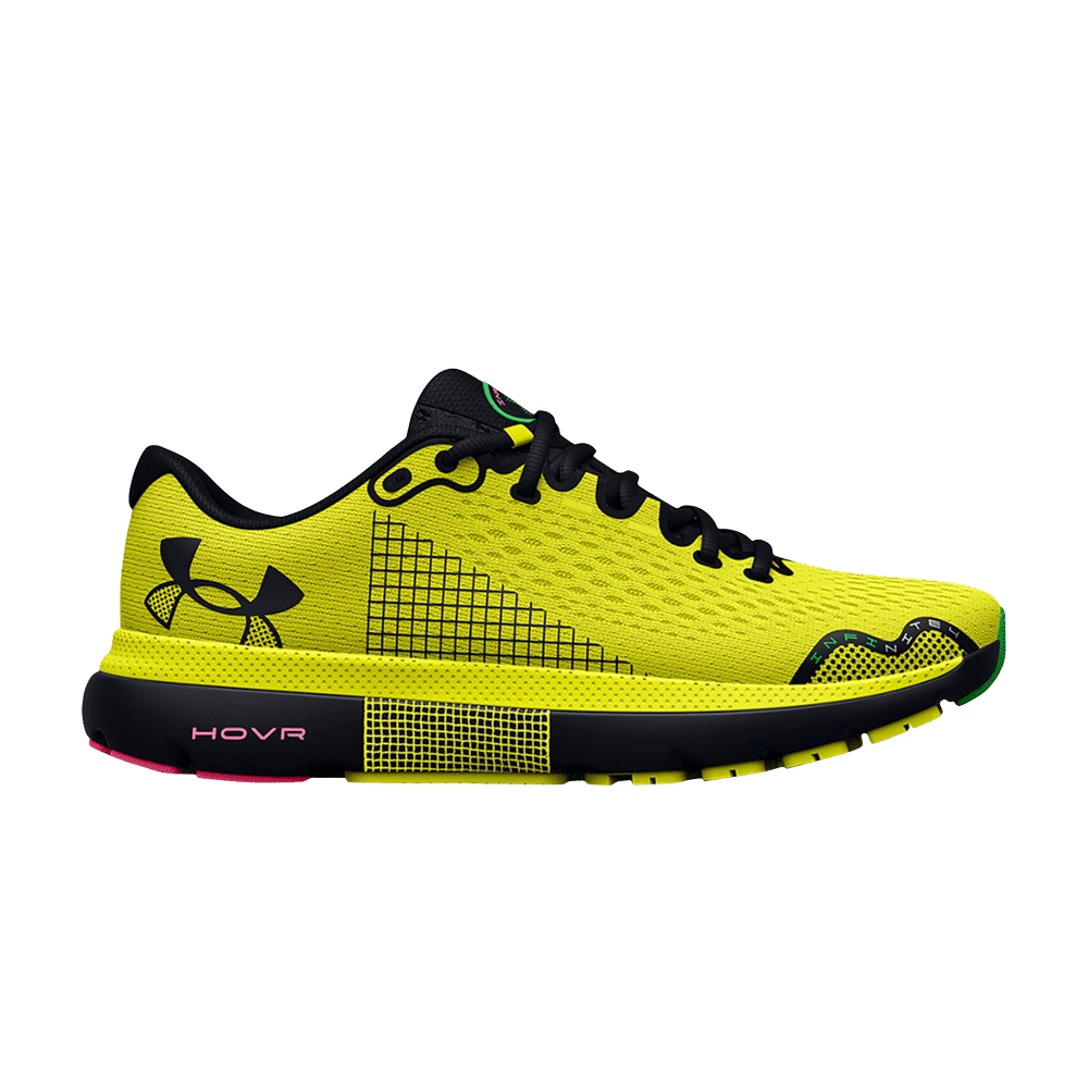 Кроссовки Under Armour HOVR Infinite 4 'Yellow Ray Pink'