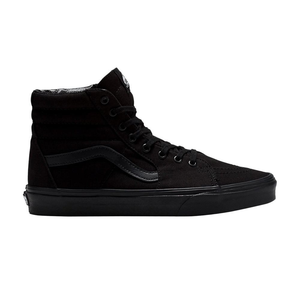 Vans Sk8-Hi Wide 'Canvas - Triple Black'