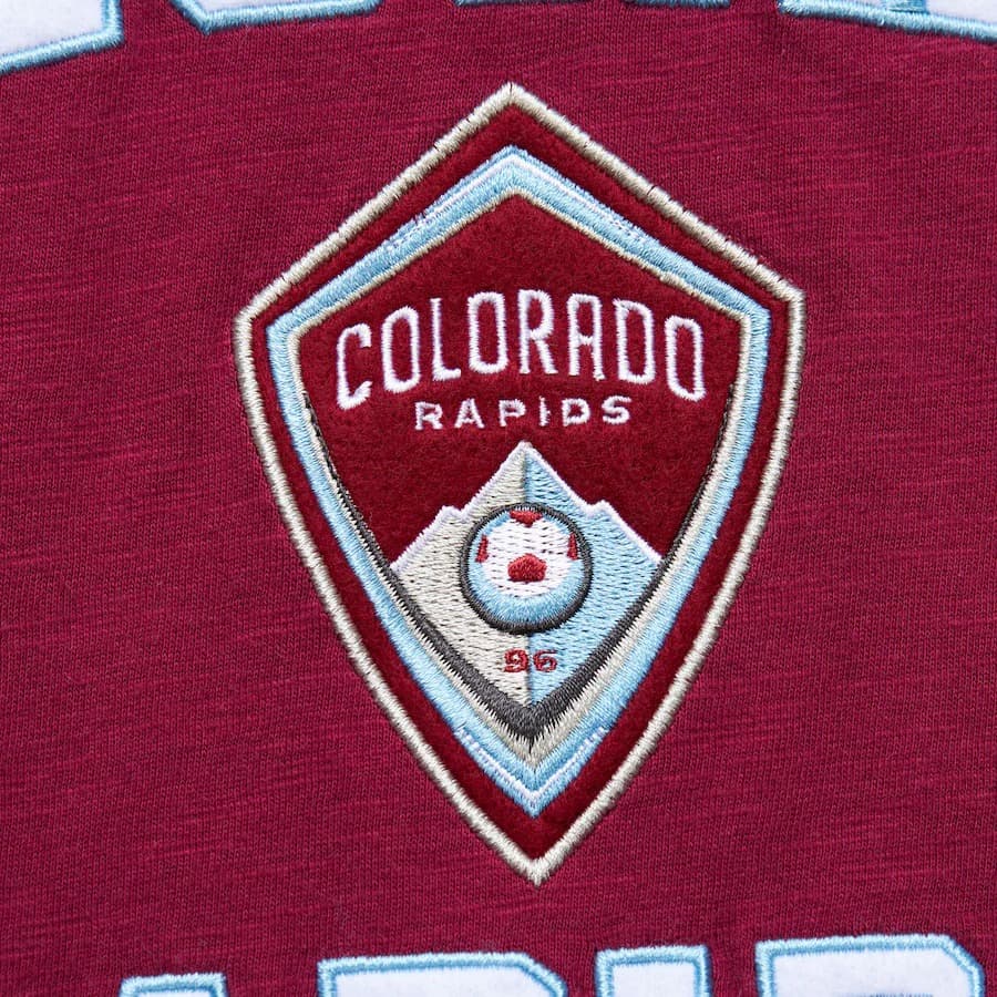Футболка Mitchell & Ness Burgundy Colorado Rapids Legendary Current Slub T-Shirt
