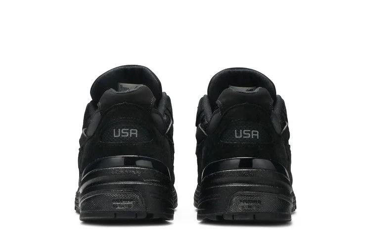 Кроссовки New Balance 992 Made in USA 'Triple Black' 2021
