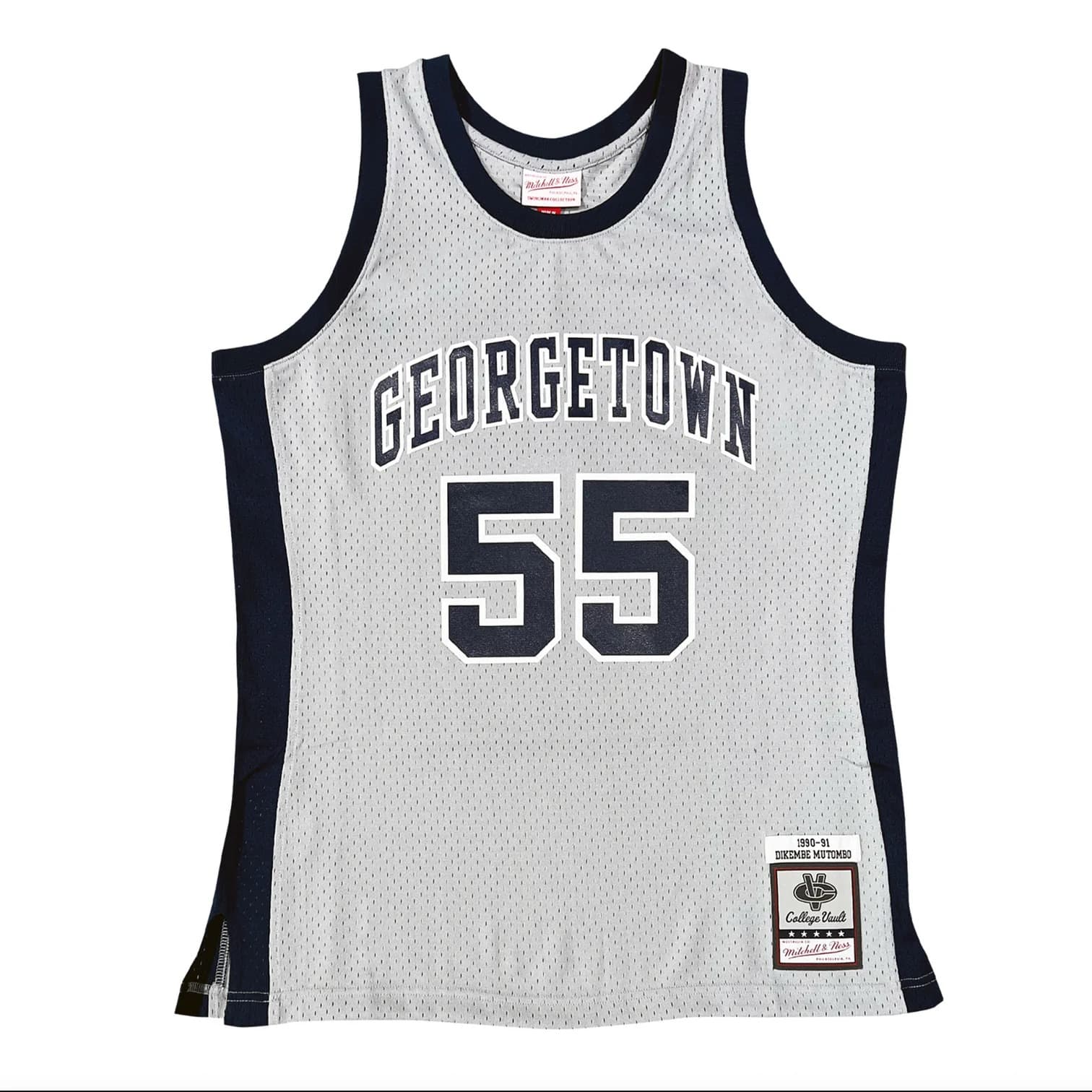 Баскетбольная джерси Mitchell & Ness Dikembe Mutombo Georgetown Hoyas College NCAA Swingman Jersey