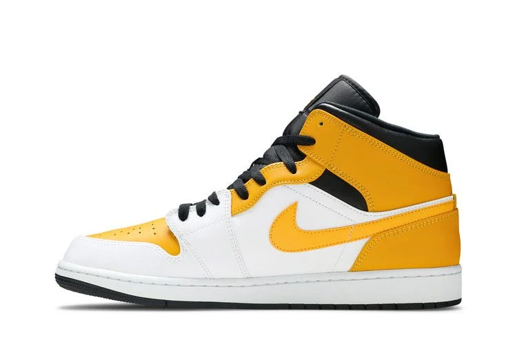 Кроссовки Air Jordan 1 Mid 'University Gold'