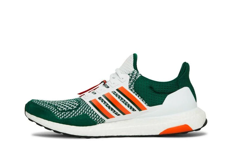 Кроссовки NCAA x adidas UltraBoost 1.0 'Miami Hurricanes'