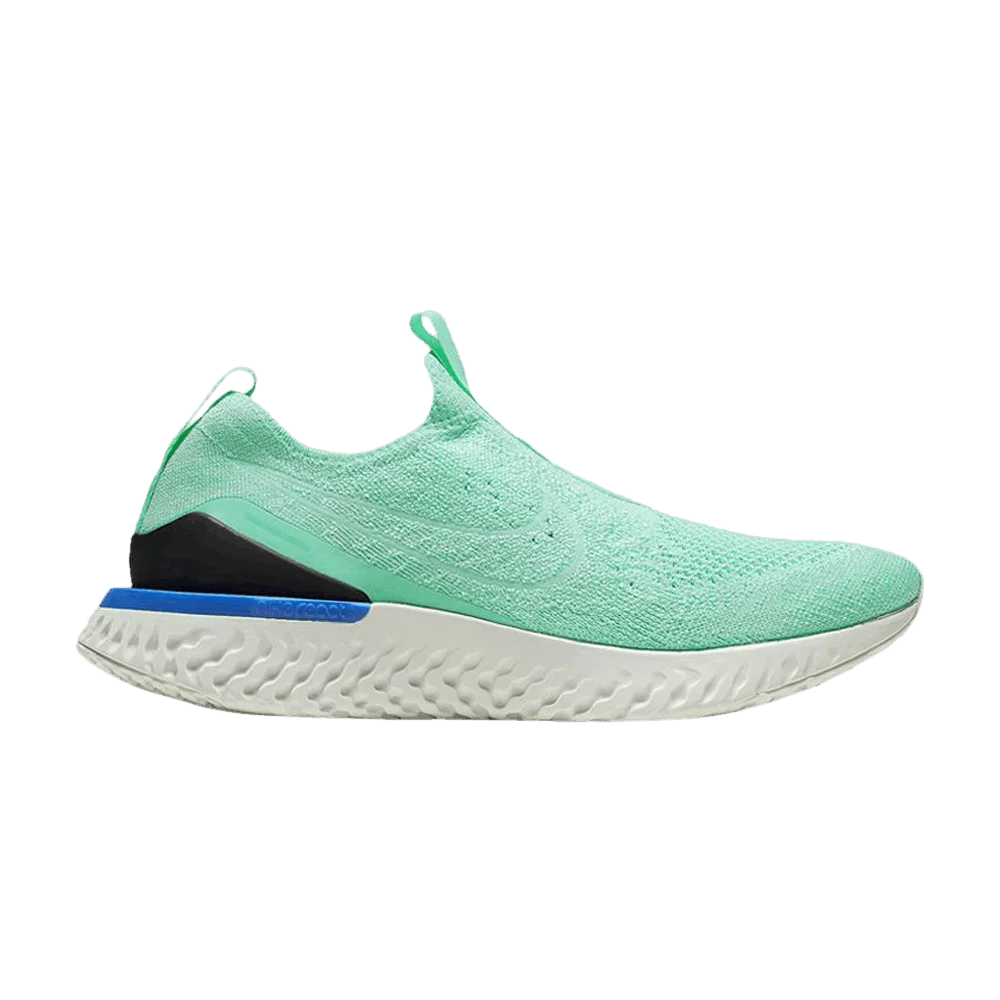 Кроссовки Nike Wmns Epic Phantom React Flyknit 'Hyper Turquoise'