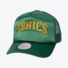 Mitchell-Ness-Green-Seattle-Supersonics-Hardwood-Classics-Satin-Trucker-Snapback-Hat-100x100