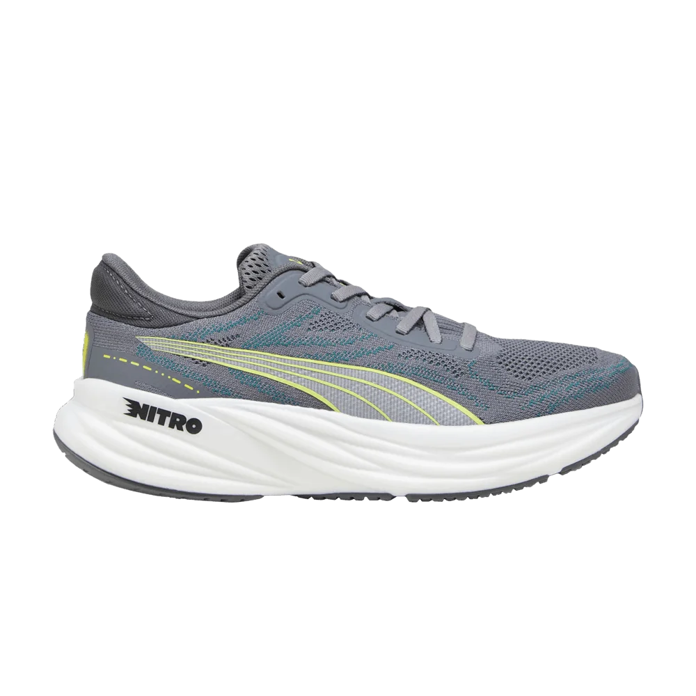 Krossovki-Puma-Magnify-Nitro-2-Cool-Dark-Grey-Yellow-Burst