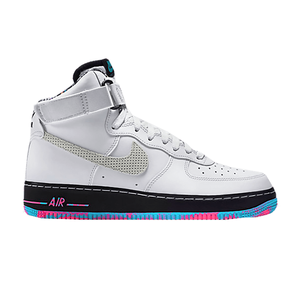 Кроссовки Nike Air Force 1 High 'Pure Platinum Multi Color'