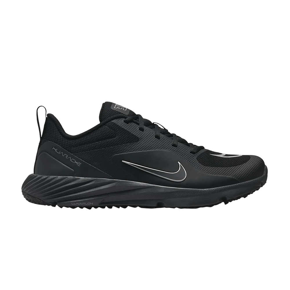 Krossovki-Nike-Alpha-Huarache-8-Pro-TF-Black-Dark-Smoke-Grey