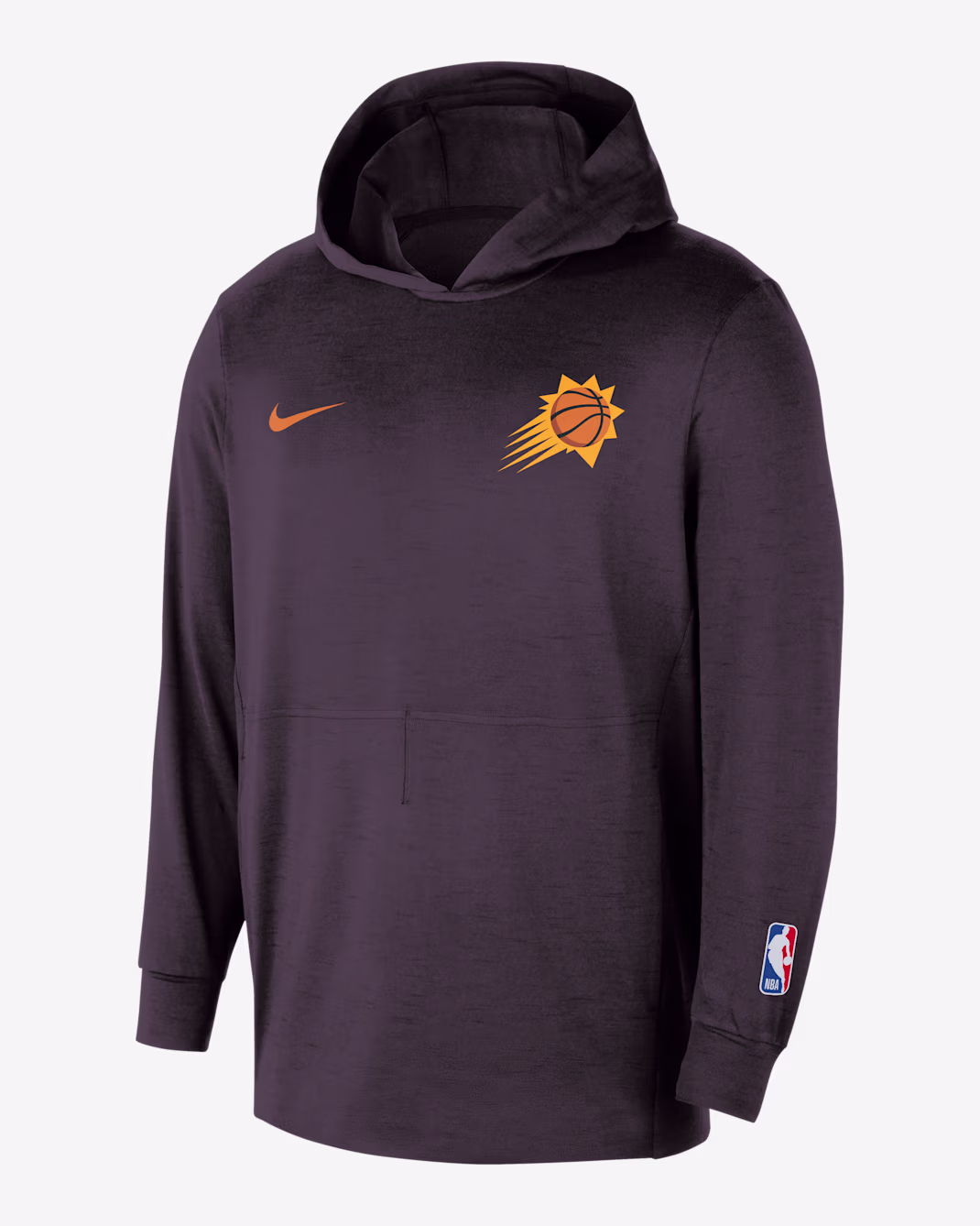 Мужское худи Nike NBA Phoenix Suns Restore Black/Off Noir/Heather/Clay Orange