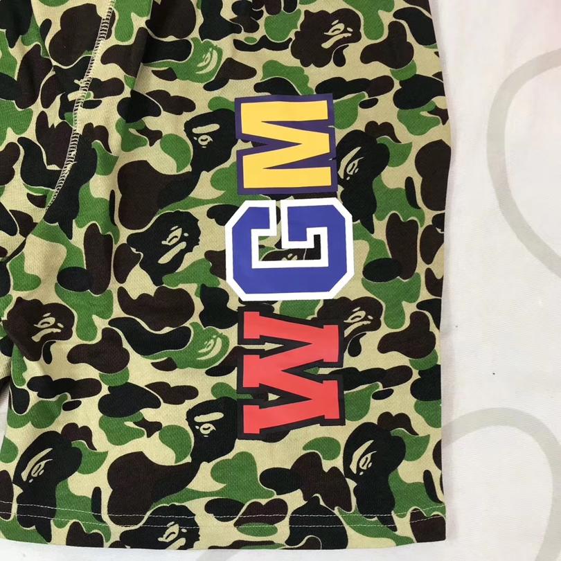 Спортивные шорты BAPE ABC Shark Sweat Shorts Green
