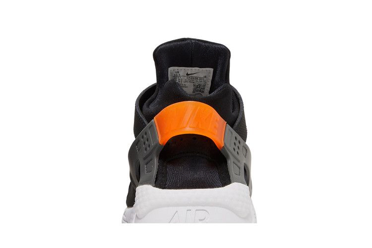 Кроссовки Nike Air Huarache 'Black Safety Orange'