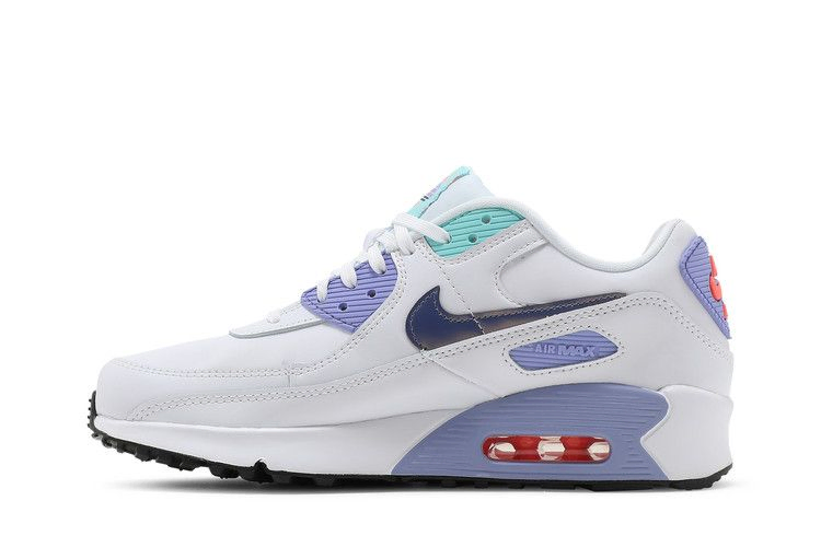 Кроссовки Nike Air Max 90 SE 2 GS 'White Dark Purple Dust'