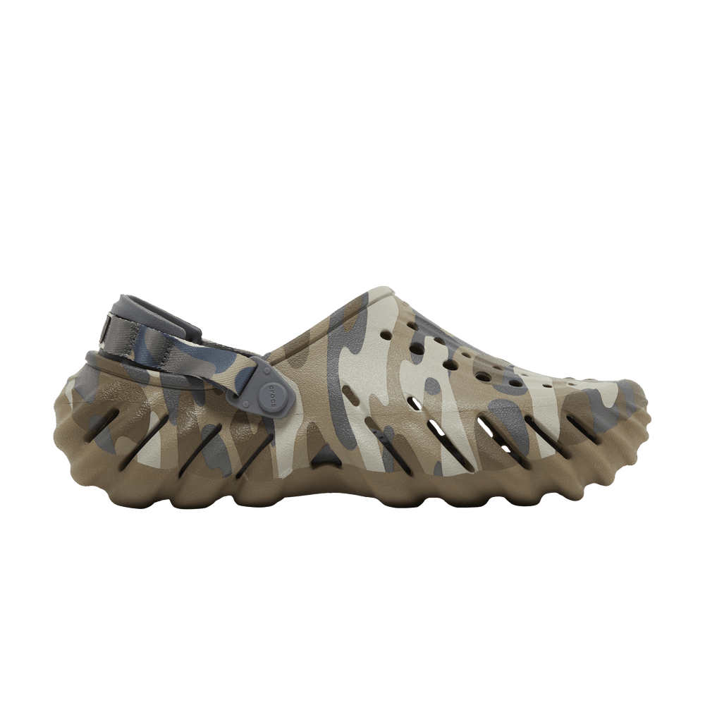 Кроссовки Crocs Echo Redux Clog 'Charcoal Camo'
