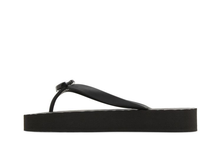 Сандалии Gucci Wmns Chevron Thong Sandal 'Black'