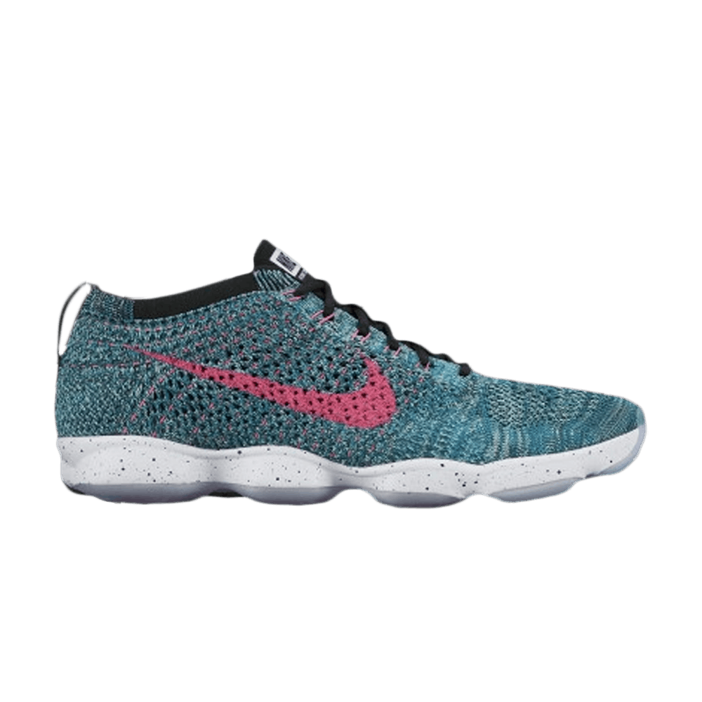 Кроссовки Nike Wmns Flyknit Zoom Agility 'Radiant Emerald Pink Pow'