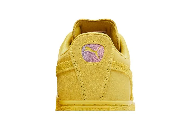 Кроссовки Puma Suede 'Love Marathon - Court Yellow'